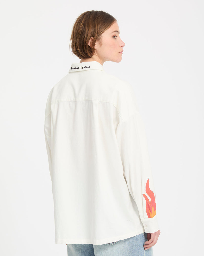 Mickey Mason Hemd - Off White