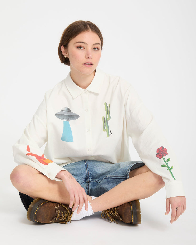 Mickey Mason Hemd - Off White