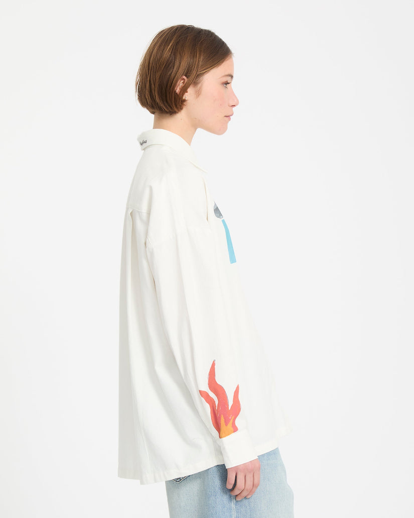Mickey Mason Hemd - Off White