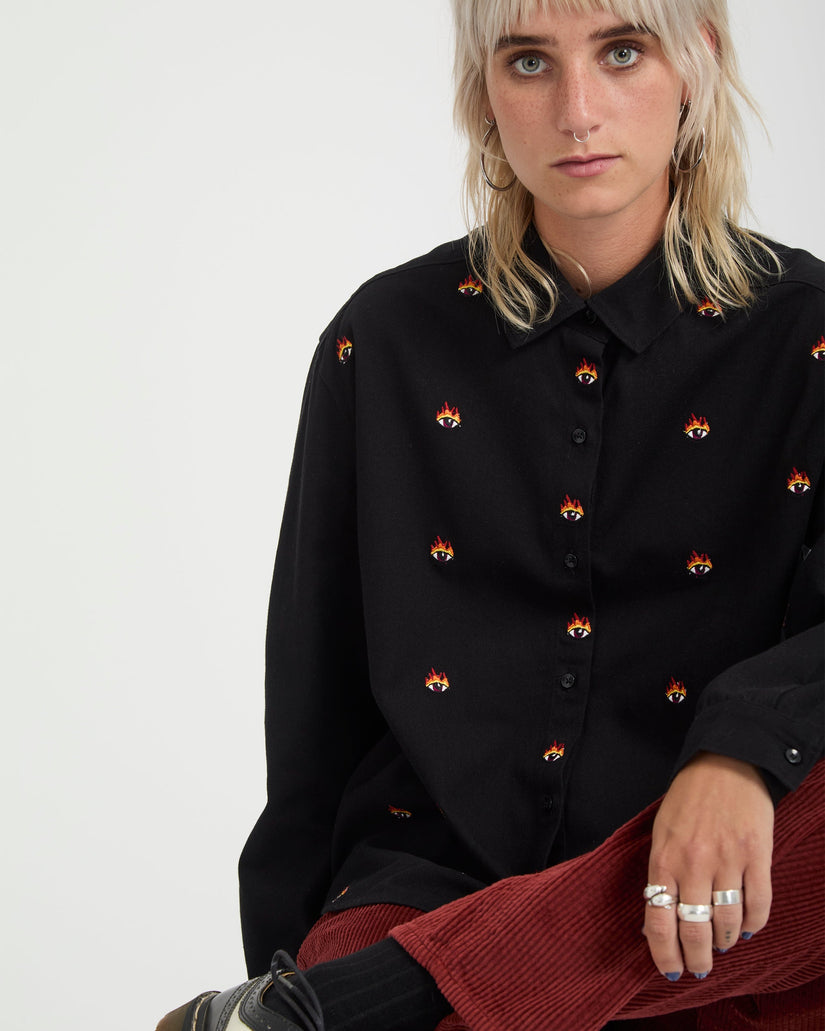 Ozzy Hemd - Black