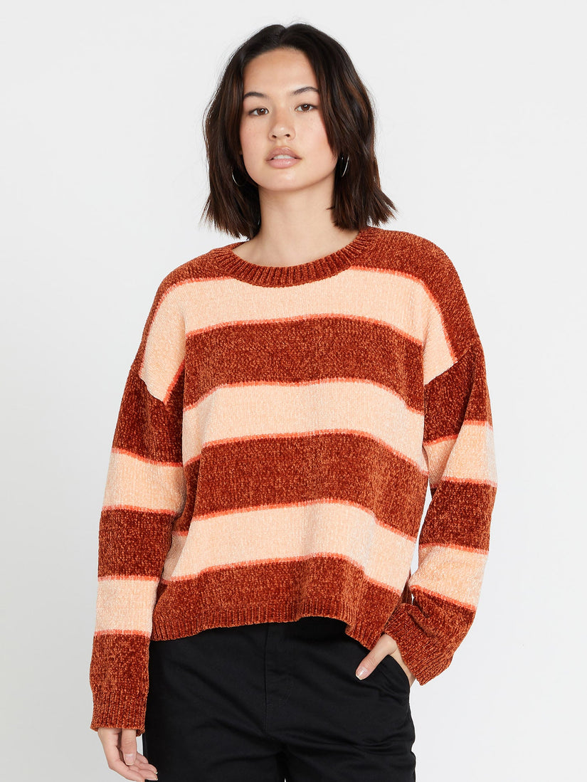 Bubble Tea Pullover - NUTMEG