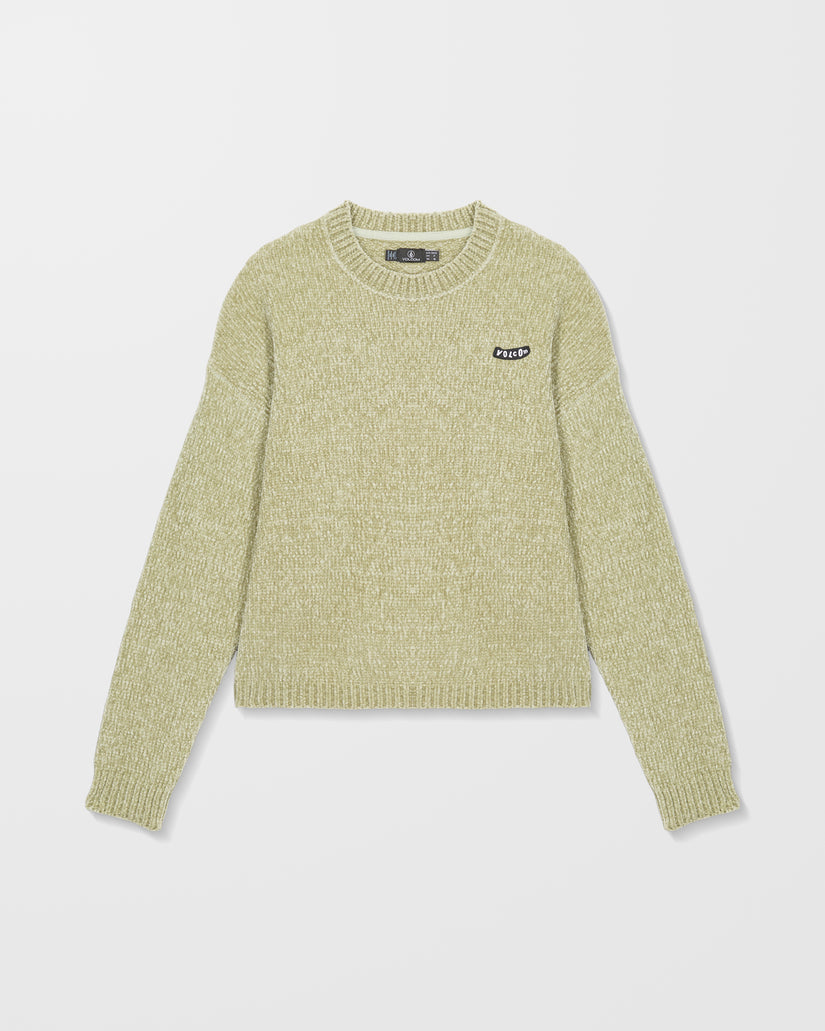 Bubble Tease Pullover - Green Tea