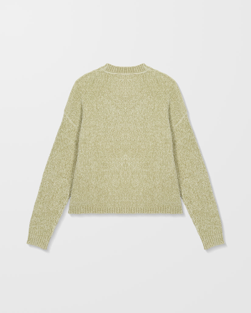 Bubble Tease Pullover - Green Tea