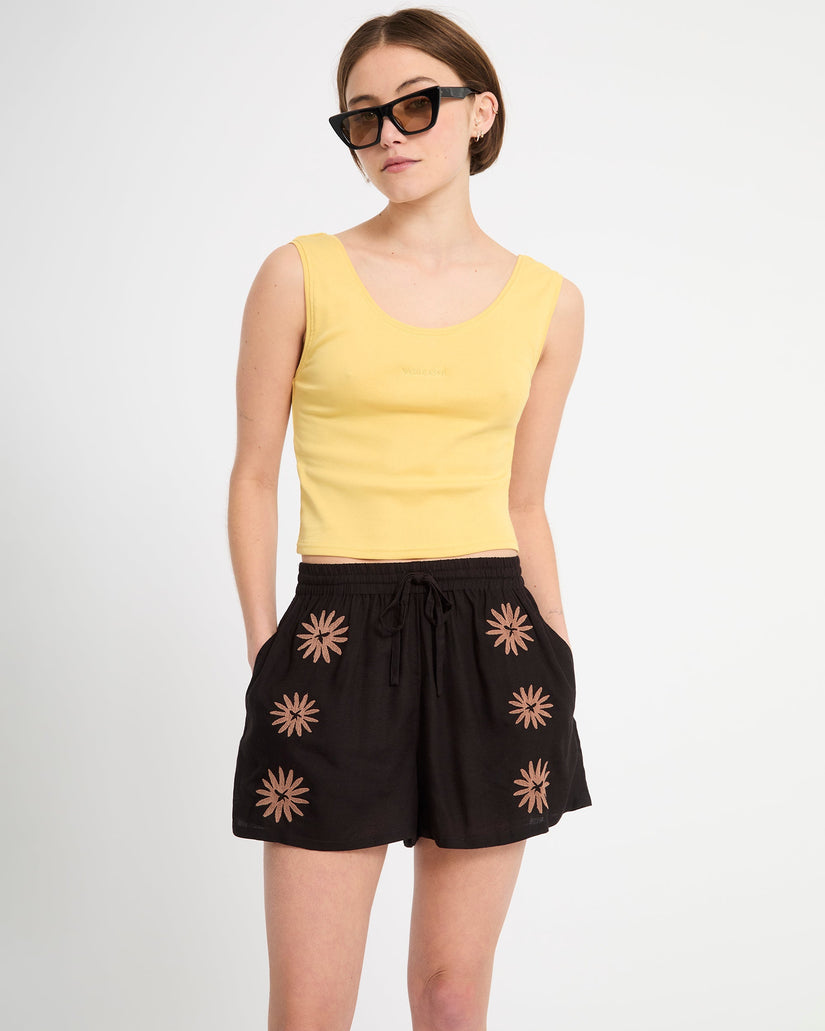 Midnite Ramble Shorts - Vintage Black
