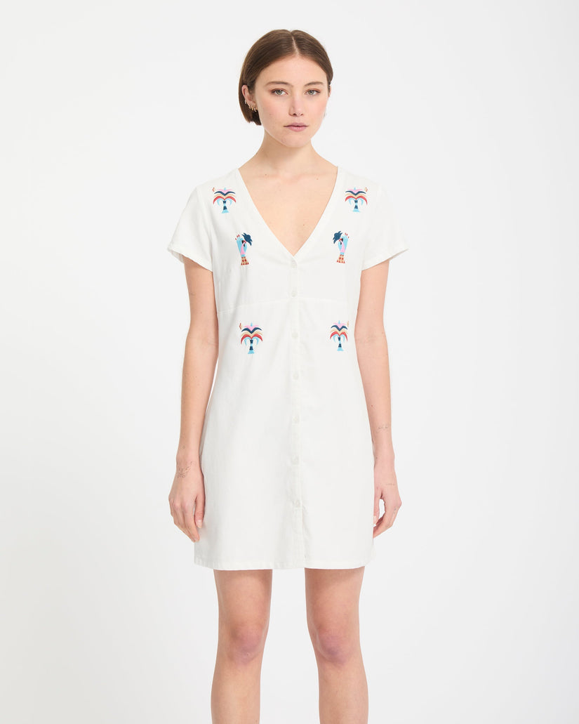 Bruno Lucas Hemdkleid - Off White