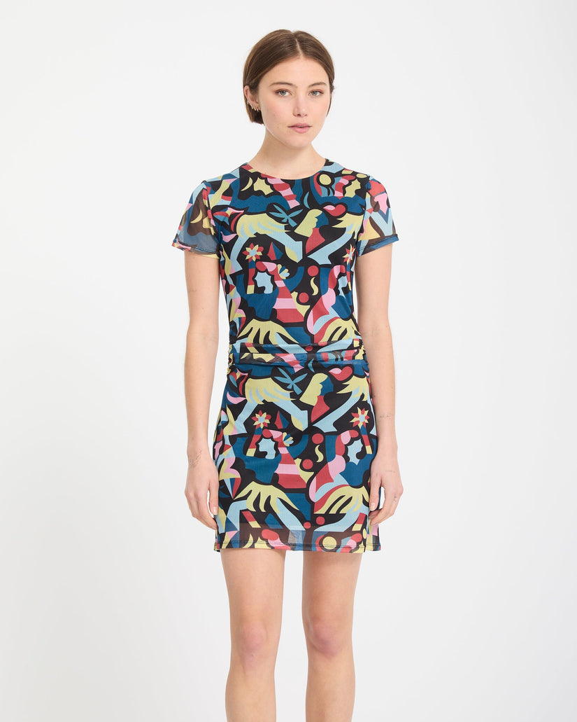 Bruno Lucas Kleid - Multi