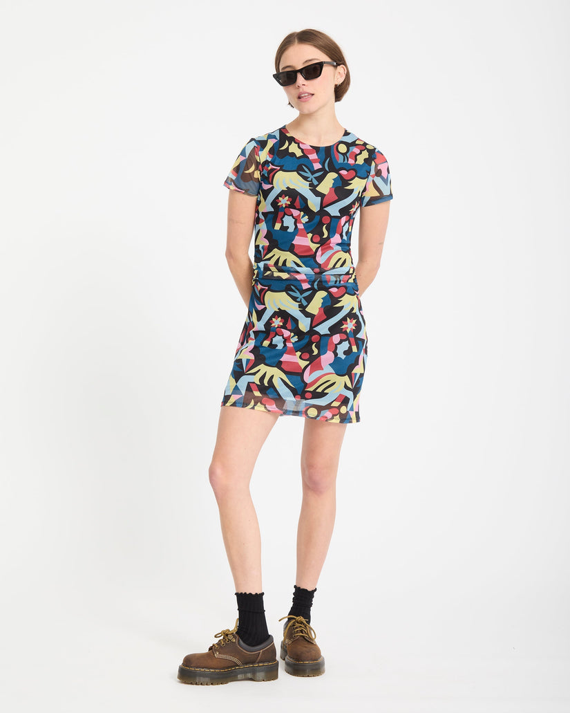 Bruno Lucas Kleid - Multi