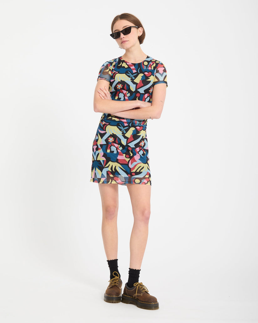Bruno Lucas Kleid - Multi