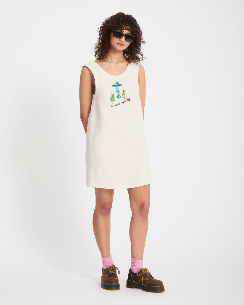 Mickey Mason Kleid - Dirty White