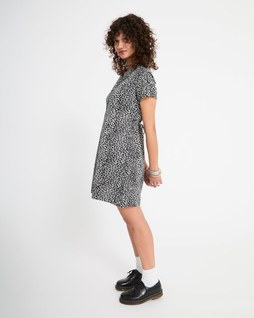 Rawly Kleid - Black White