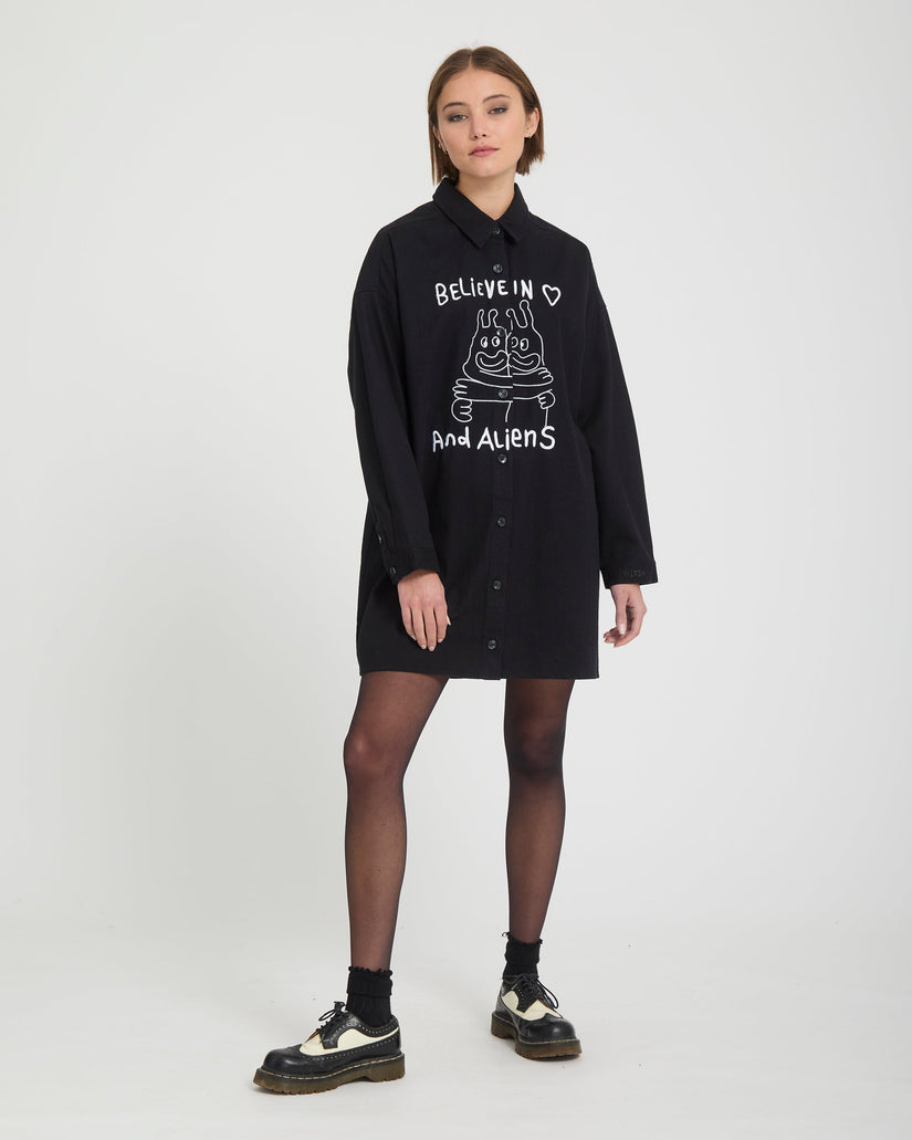 Ozzy Kleid - Black