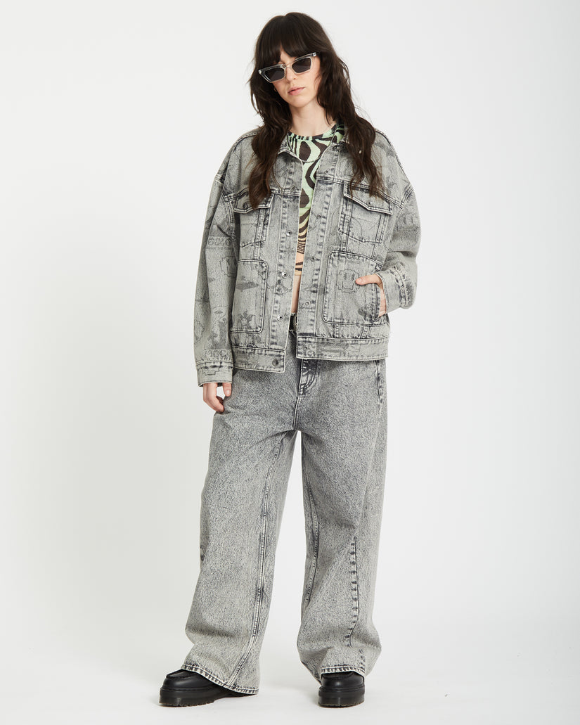 Filip Rygalski Denim Jacke - GREY VINTAGE