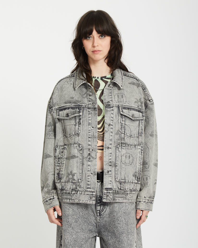 Filip Rygalski Denim Jacke - GREY VINTAGE