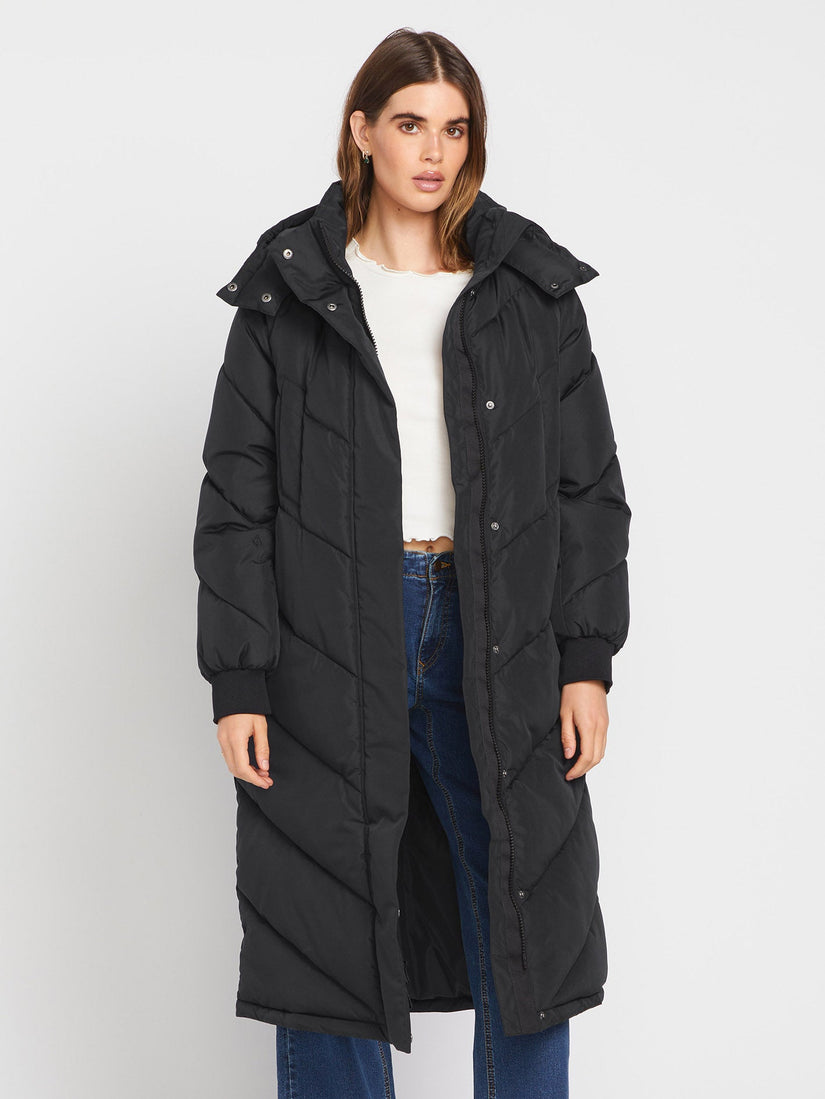 Alldaylong Puffjacke - Black