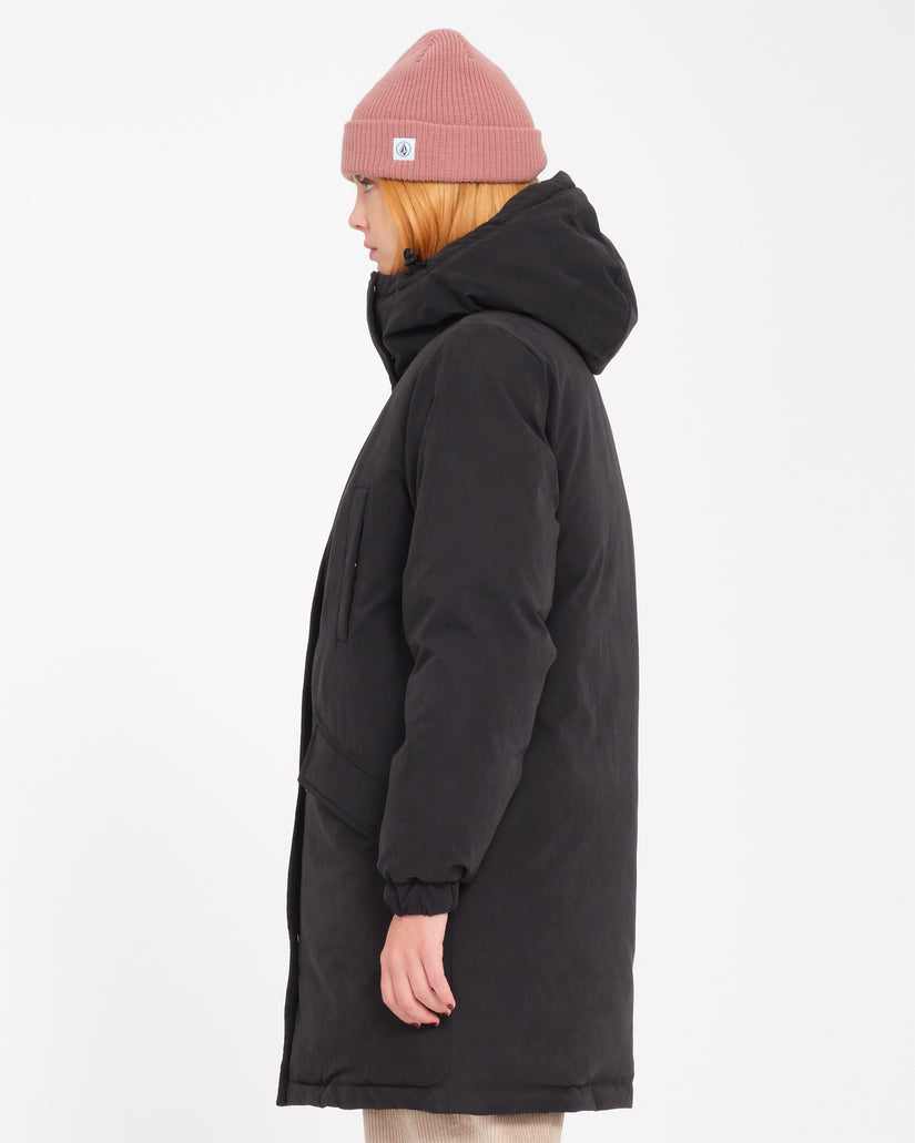 Sleepi Puff Up Parka - Black