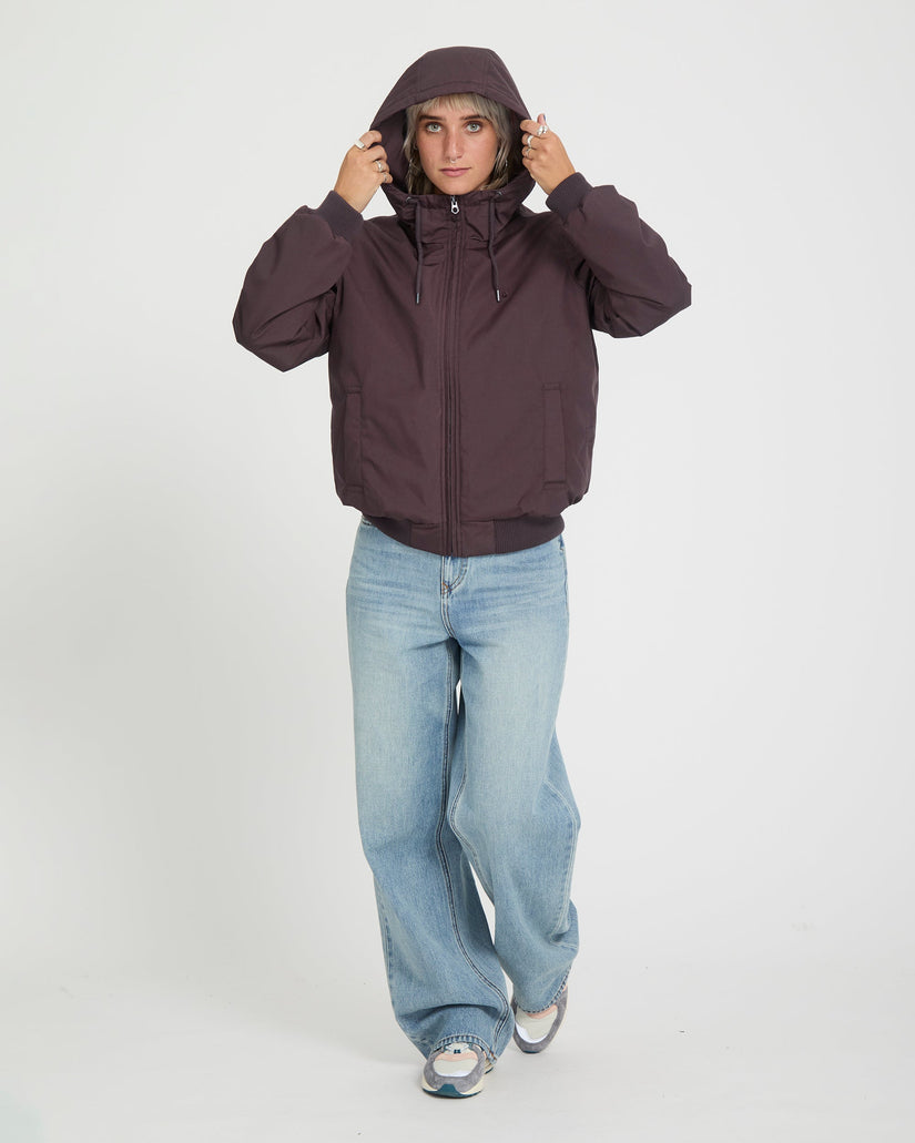 Wernan 10K Jacke - Raisin