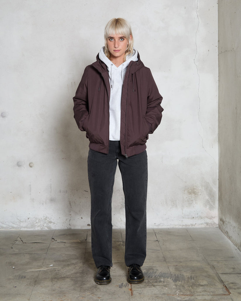 Wernan 10K Jacke - Raisin