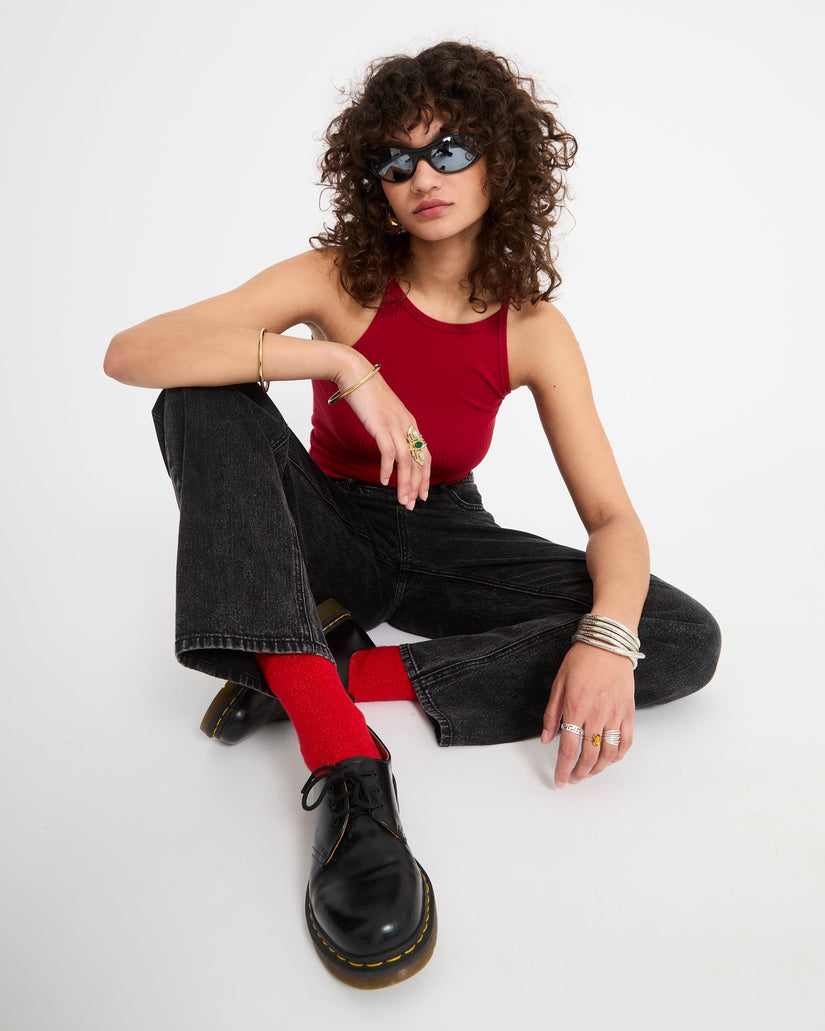 Daddio Jeans - Blackity Black