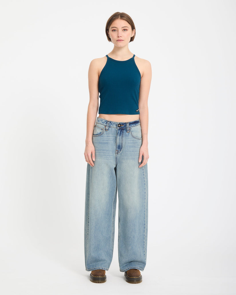 Beeggy Jeans - Dusty Blue Wash