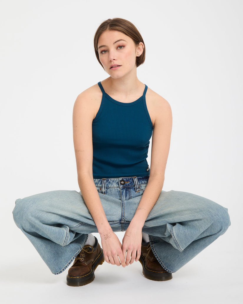 Beeggy Jeans - Dusty Blue Wash