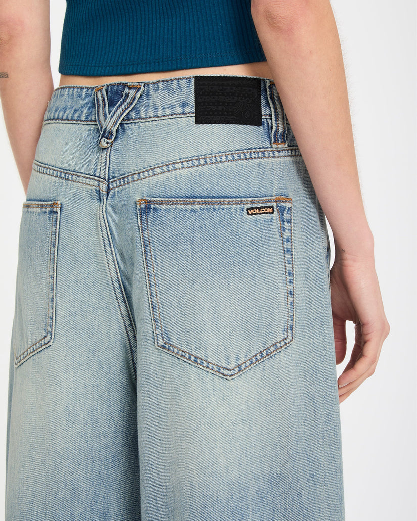 Beeggy Jeans - Dusty Blue Wash