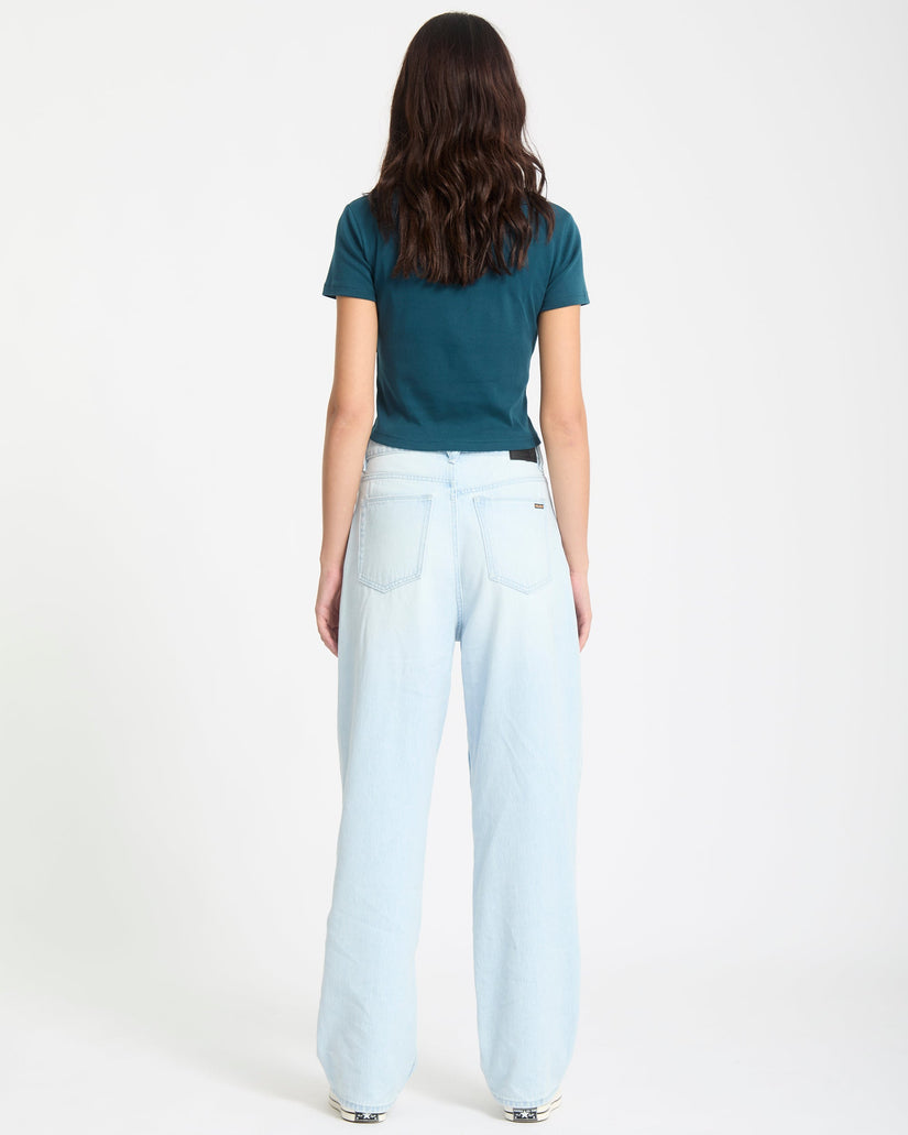 Weellow II  Jeans - Bleached Aqua