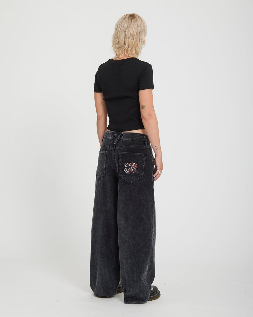 Ozzy Cordhose - Light Acid Black