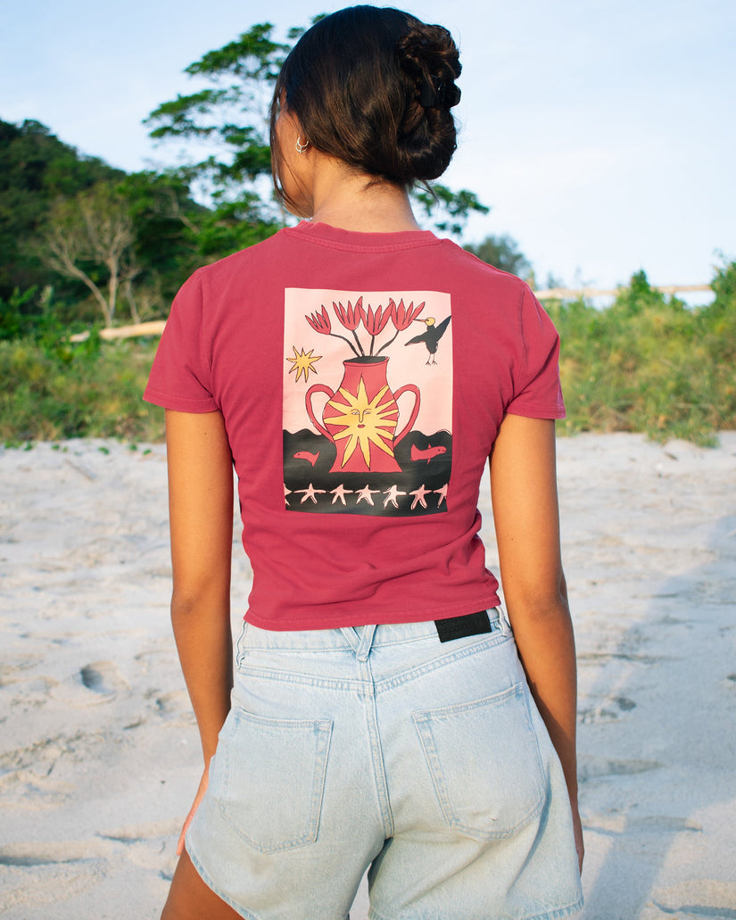 Stoned Boyfriend-Shorts - Blue Bird