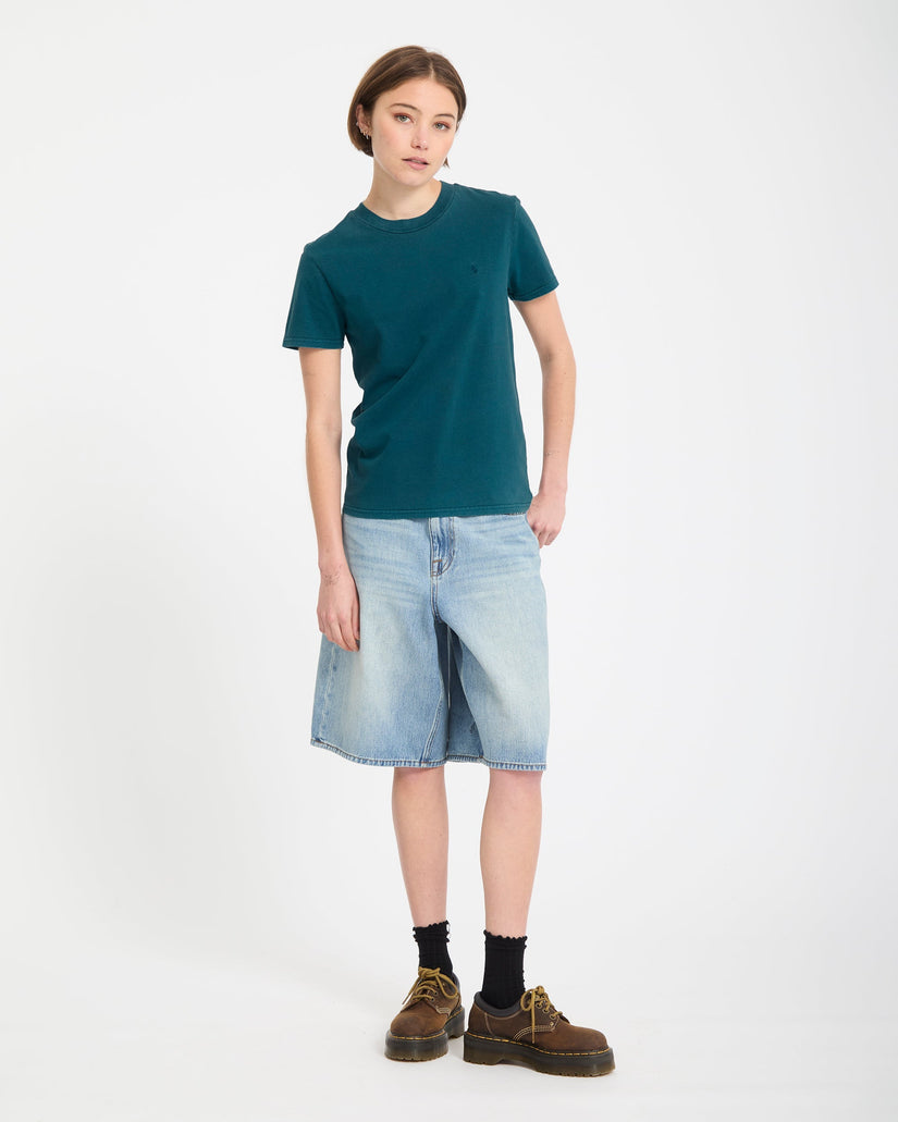 Solid Stone T-Shirt - Atlantic Deep