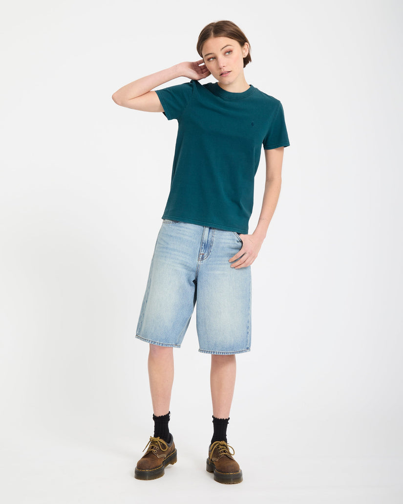 Solid Stone T-Shirt - Atlantic Deep