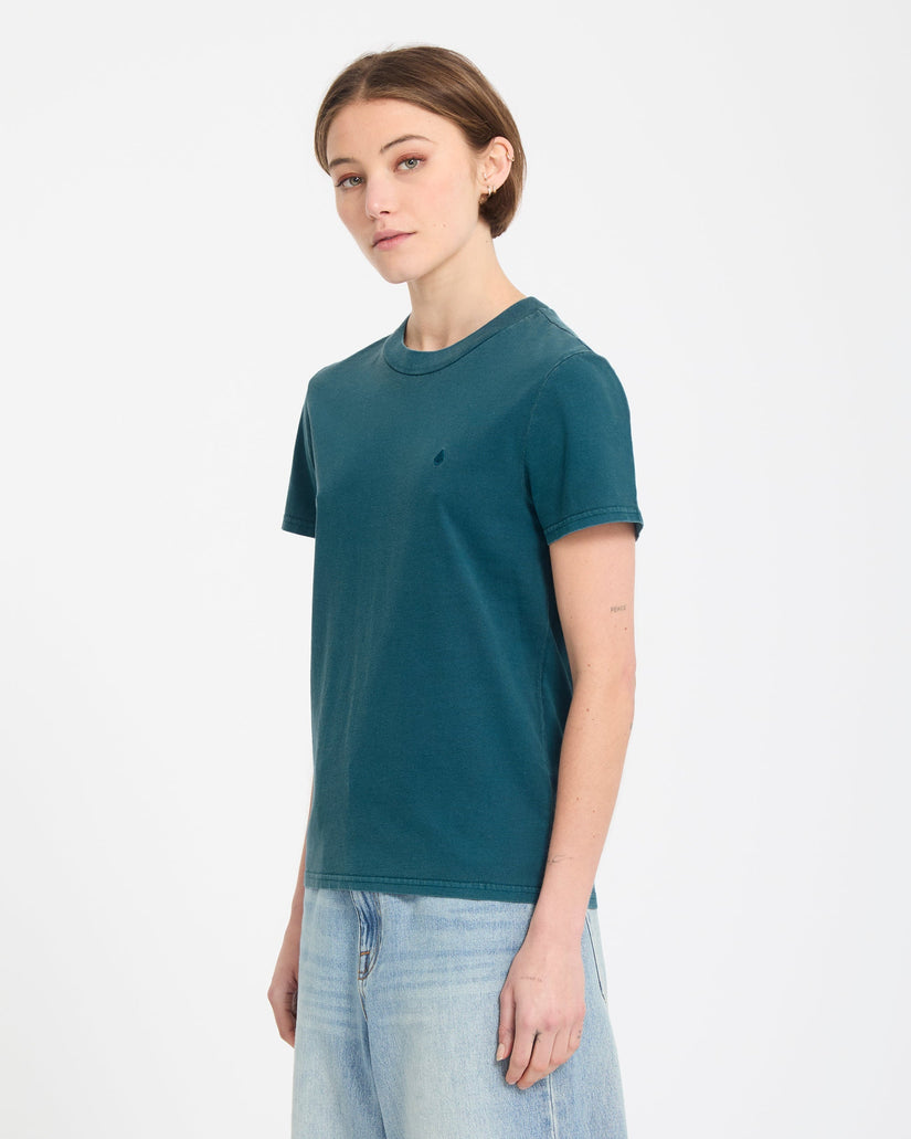 Solid Stone T-Shirt - Atlantic Deep
