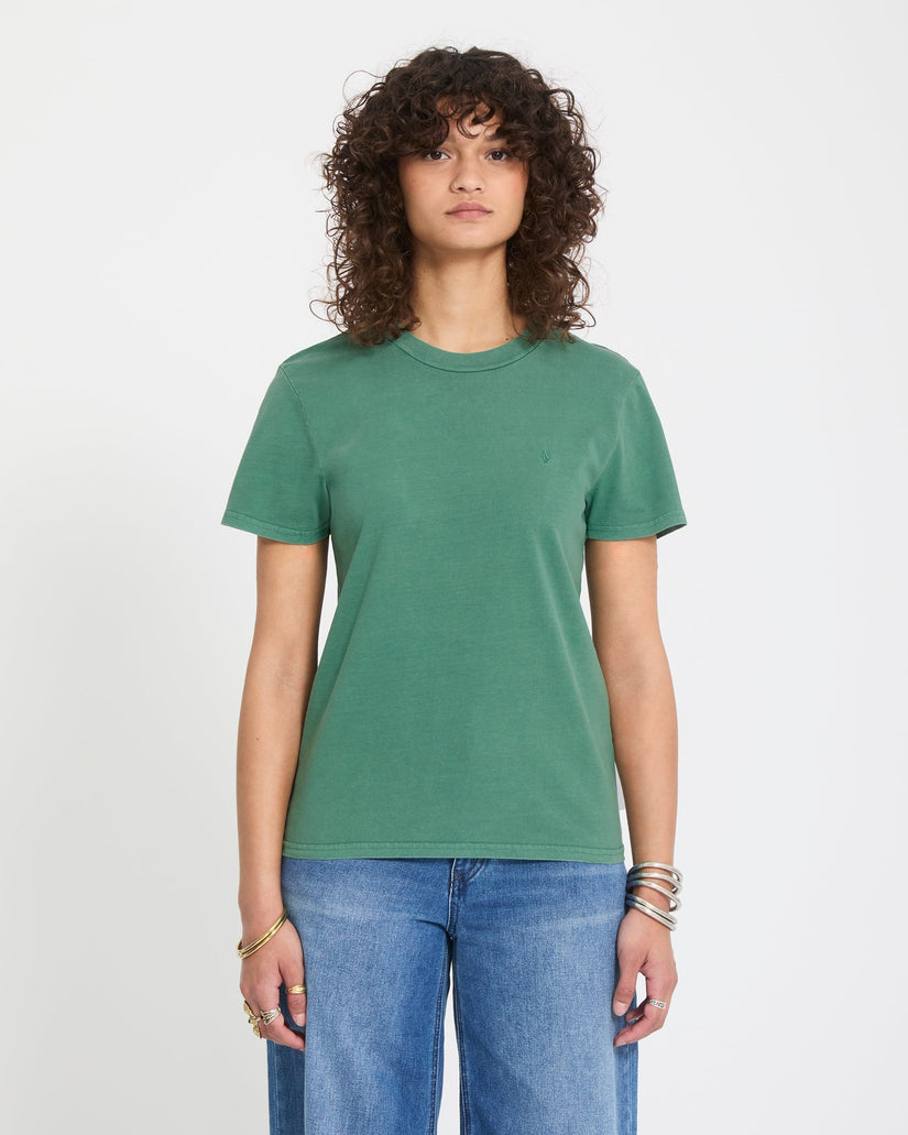 Solid Stone T-Shirt - Evergreen
