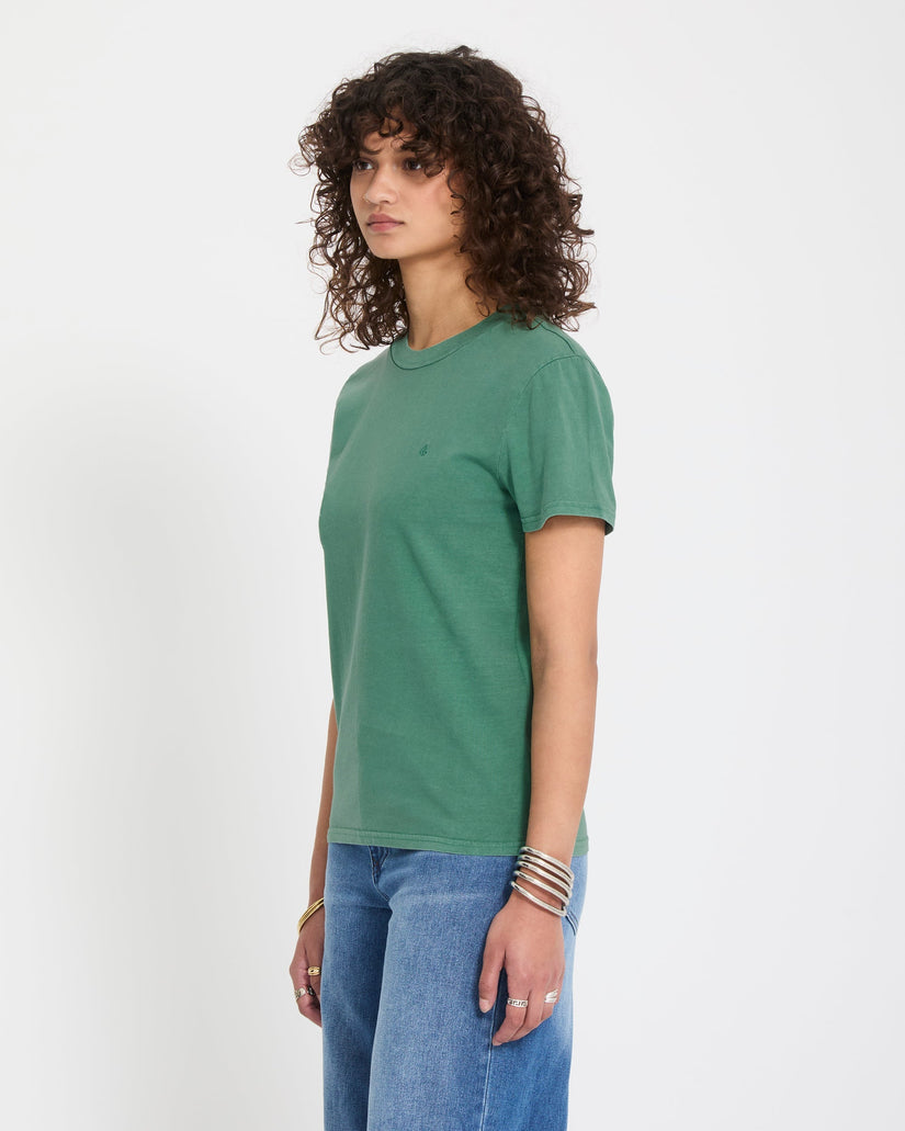 Solid Stone T-Shirt - Evergreen