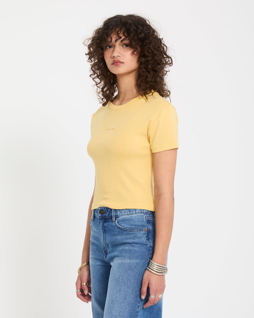 Volcomstone Tight Crop-Top - Sunburst