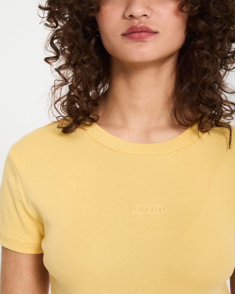 Volcomstone Tight Crop-Top - Sunburst