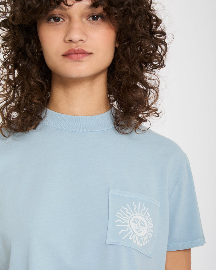 Pocket Dial T-Shirt - Cali Blue