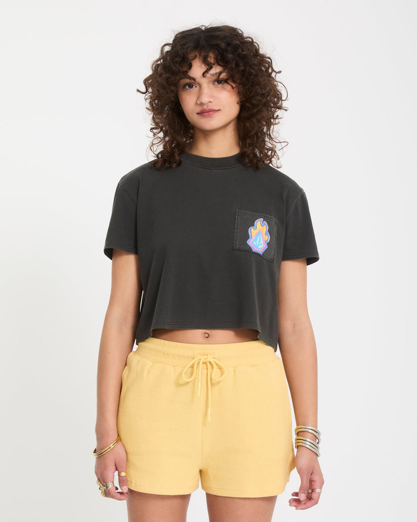 Pocket Dial T-Shirt - Vintage Black
