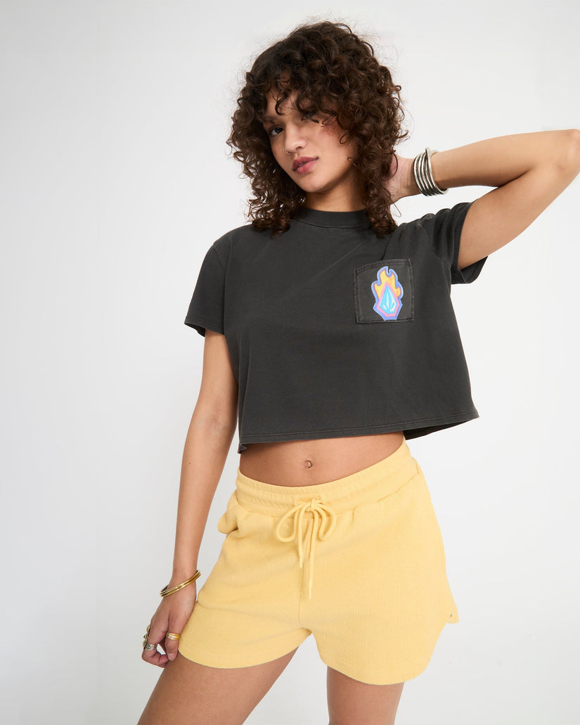Pocket Dial T-Shirt - Vintage Black