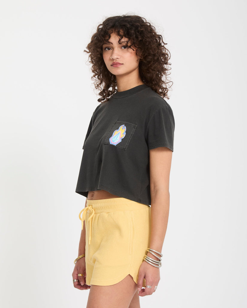 Pocket Dial T-Shirt - Vintage Black