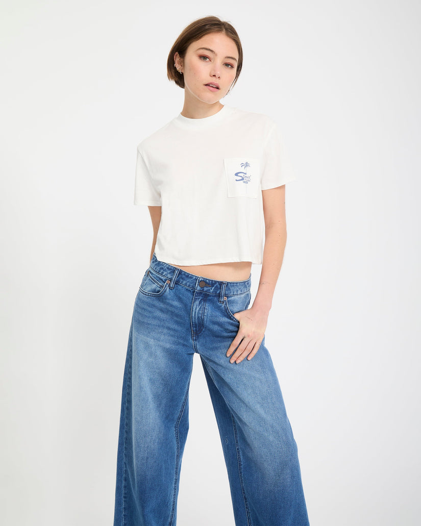 Pocket Dial T-Shirt - Vintage White