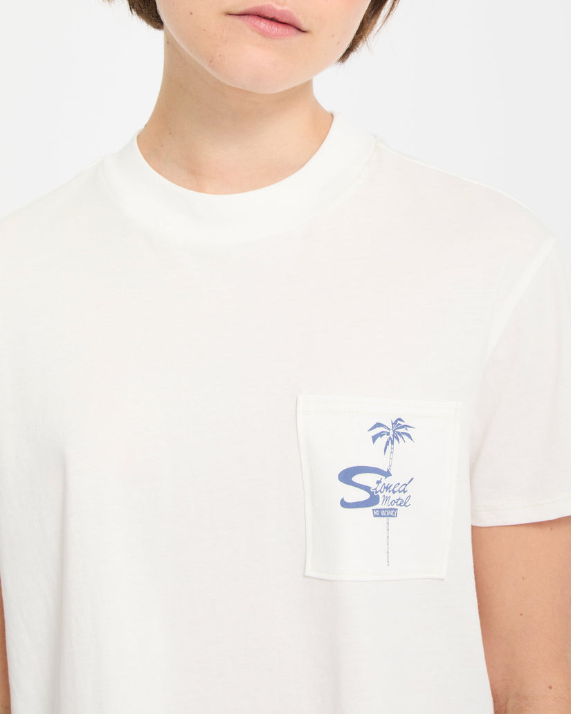 Pocket Dial T-Shirt - Vintage White