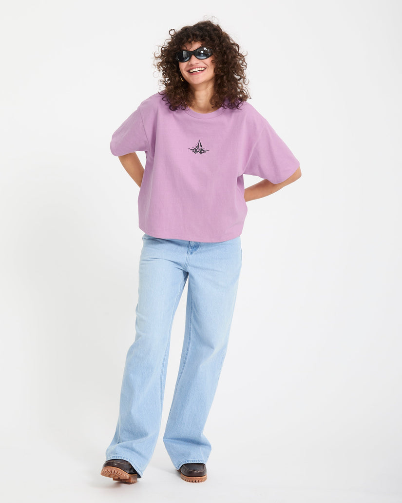 Bliss T-Shirt - Dusty Lavender