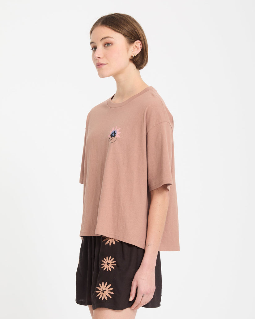 Bliss T-Shirt - Pale Khaki