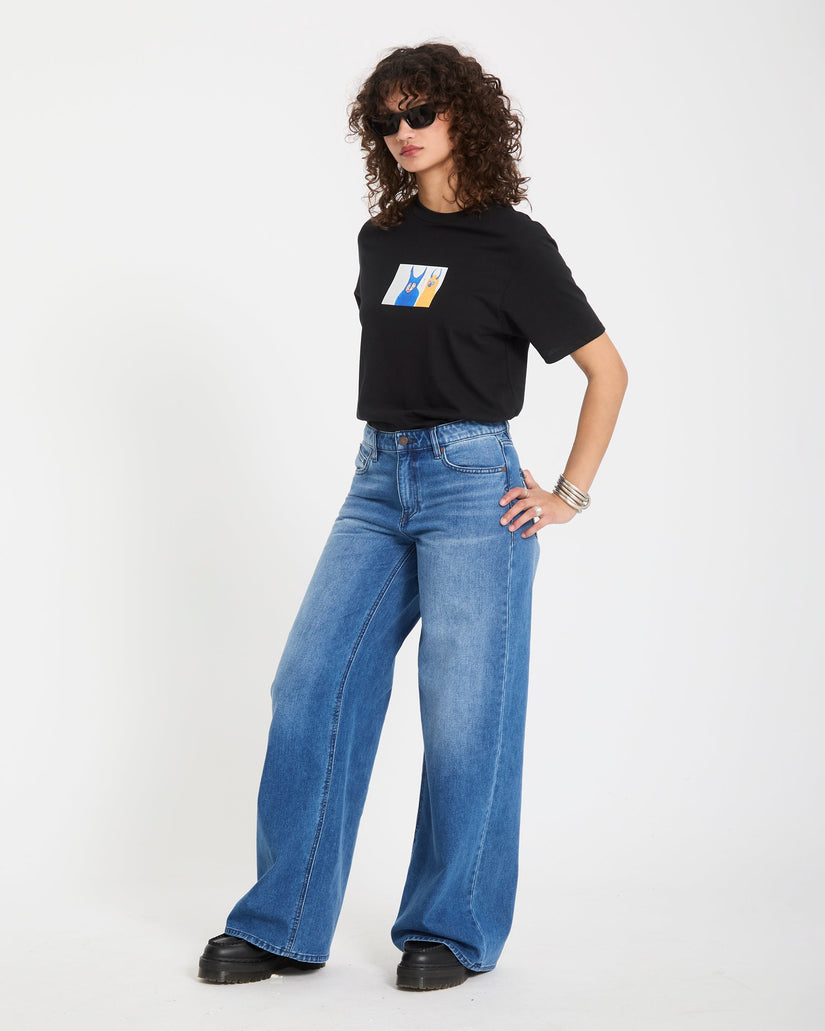 Radical Daze Up T-Shirt - Black