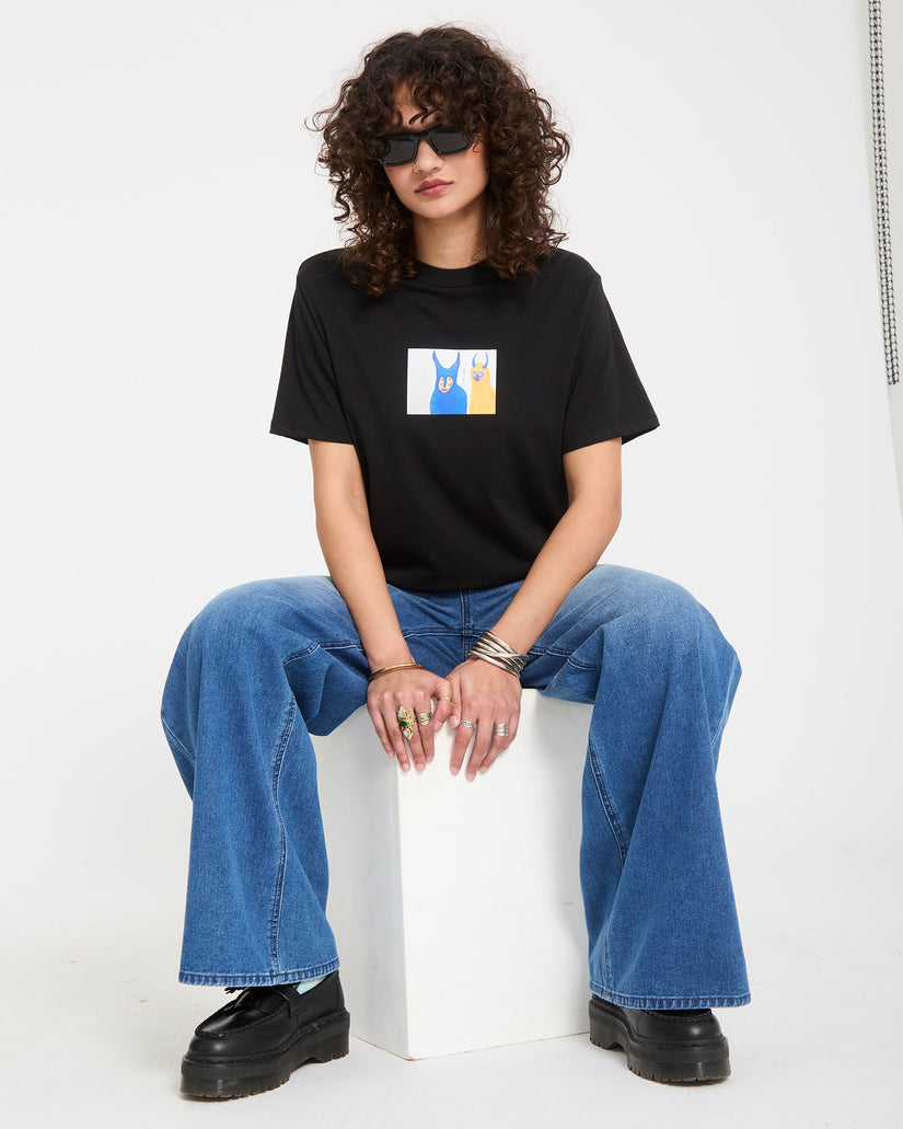 Radical Daze Up T-Shirt - Black