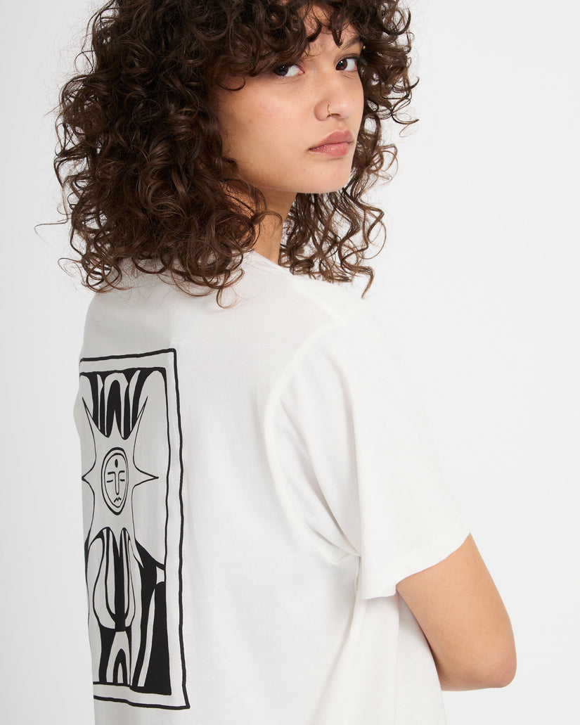 Radical Daze Up T-Shirt - Off White