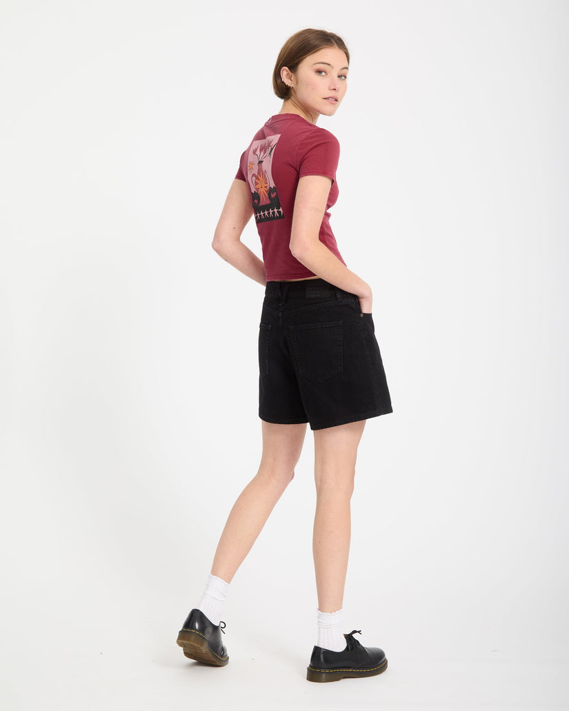 Moove On T-Shirt - Deep Red