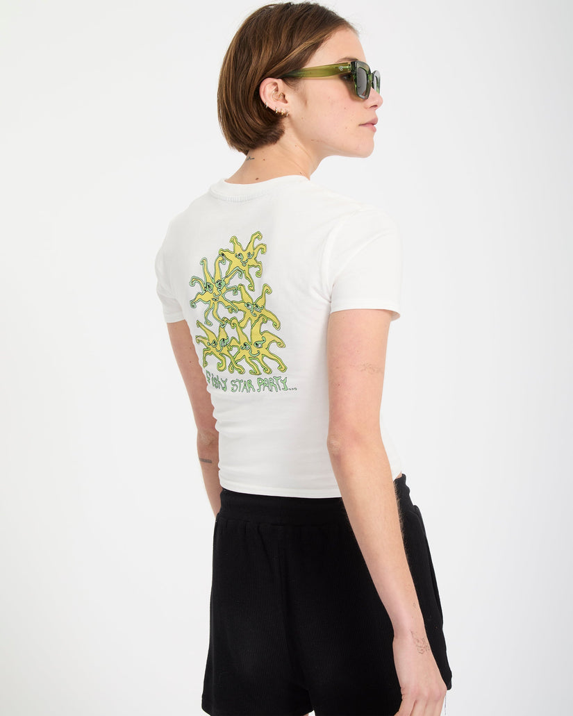 Moove On T-Shirt - Vintage White