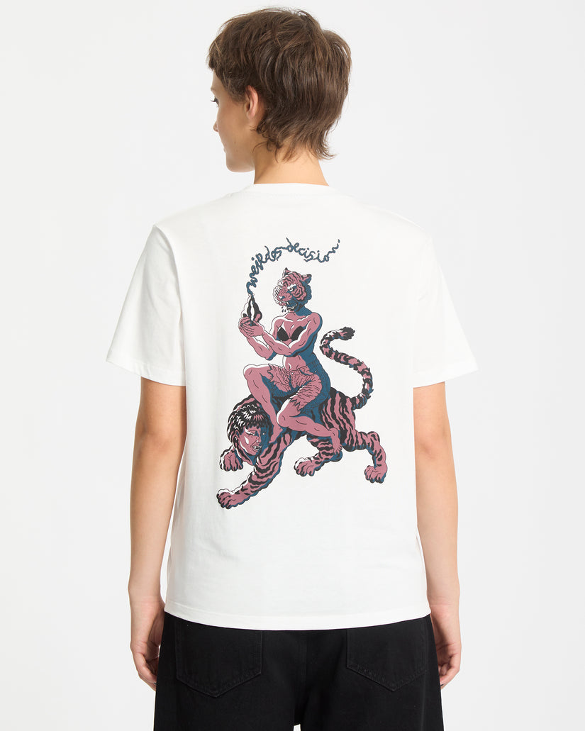 Radical Daze Up T-Shirt - Star White