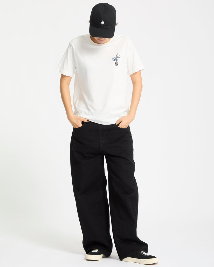 Radical Daze Up T-Shirt - Star White